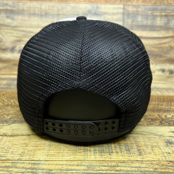Ask Jeeves Mens Trucker Hat Black Snapback 1996 Vintage Logo 90s Nostalgia Cap - Picture 5 of 8